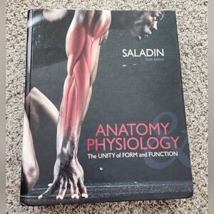 Anatomy & Physiology Textbook By SALADIN 6TH Edition